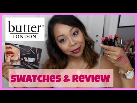 Butter London Lip Crayon Swatches & Review | MommyTipsByCole Video