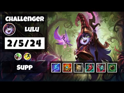 Lulu Challenger Gameplay S11 Replay 11.12 Support (2/5/24) - TURKISH