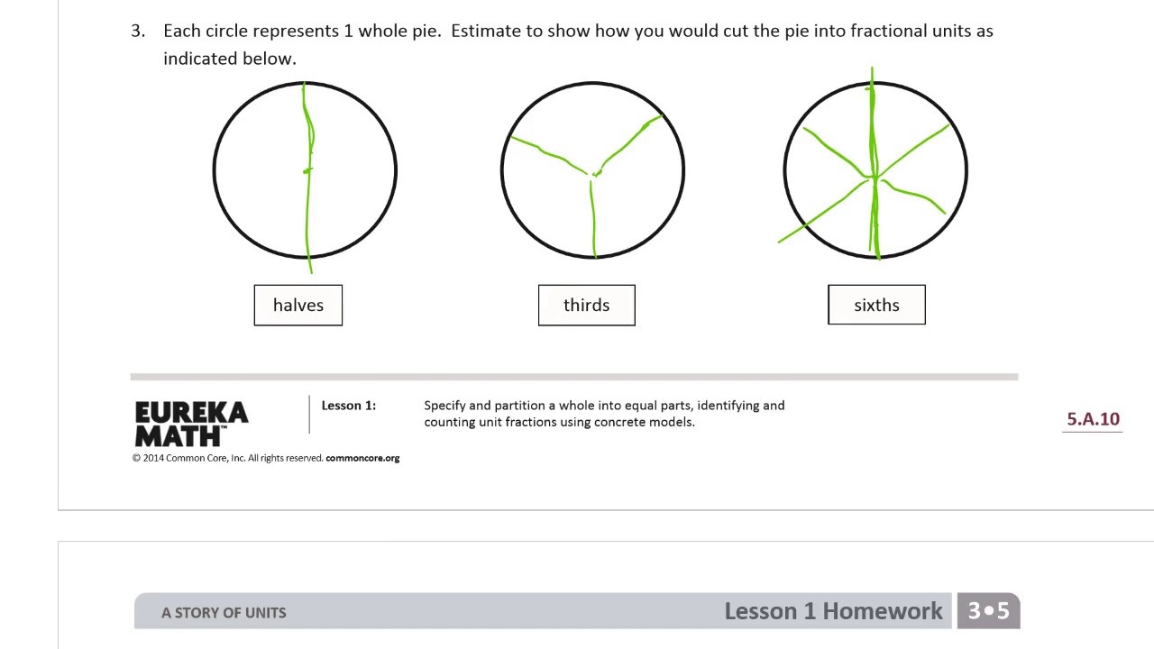 lesson 1 homework module 5 grade 3