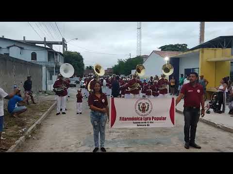 FILARMÔNICA LYRA POPULAR DE BELMONTE 1° ENCONTRO DE FILARMÔNICAS EM ALCOBAÇA-BA / COSTA DAS BALEIAS
