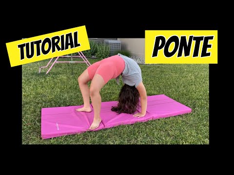 Tutorial como fazer Ponte na Ginástica | Bridge Gymnastics | Memel