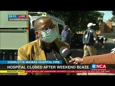 Charlotte Maxeke Hospital closed