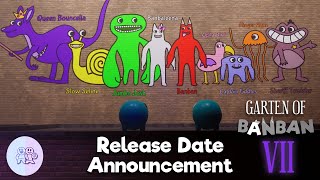 Garten of Banban 7 - Release Date Announcement Screenshot