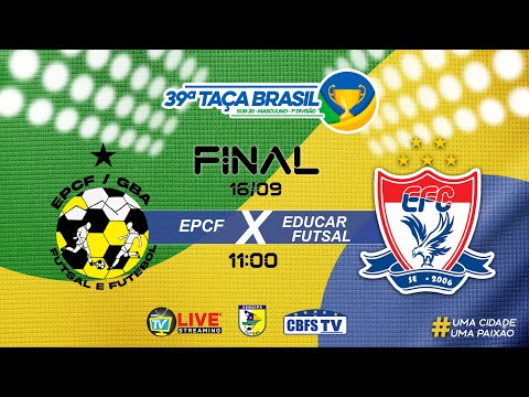 EPCF X EDUCAR FUTSAL - Taça Brasil Sub-20 Masc. 1ª Divisão #futsal #sergipe
