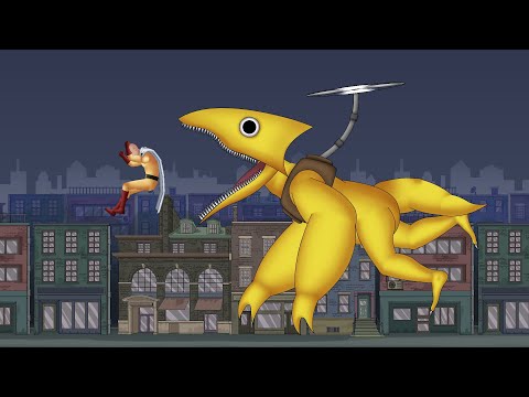 Saitama Vs Rainbow Friends Animation ll