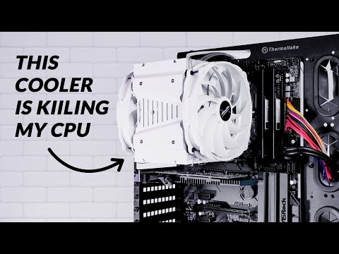 The Cooler that tried to KILL my CPU - Alpenföhn Brocken 3