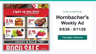 Hornbacher's Weekly Ad (8/5/26 - 8/11/26) Top Deals