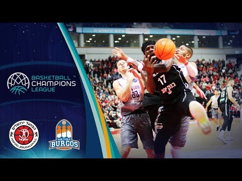 Hapoel Jerusalem v San Pablo Burgos - Full Game - Basketball Champions League 2019-20