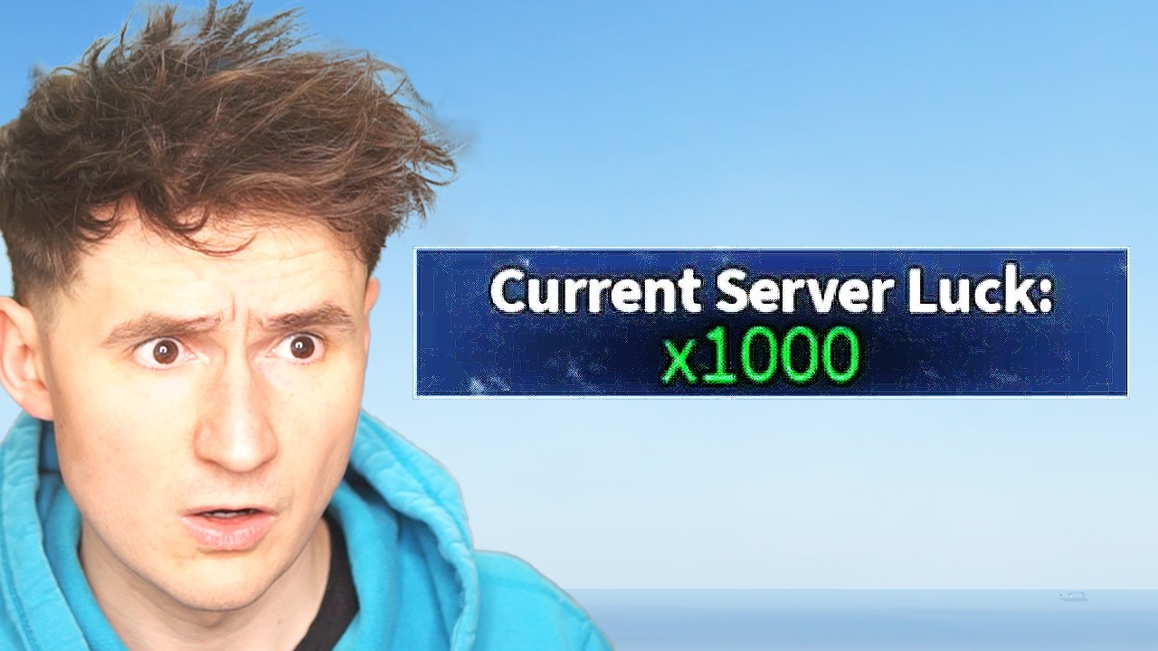 I joined a x1000 LUCK Fisch server