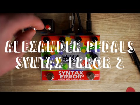 Alexander Pedals Syntax Error 2 Enhanced Audio Computer System image 4