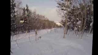 preview picture of video '2014滑雪季...留壽督Rusutsu及二世谷Niseko...好天氣逛樹林剪影!'