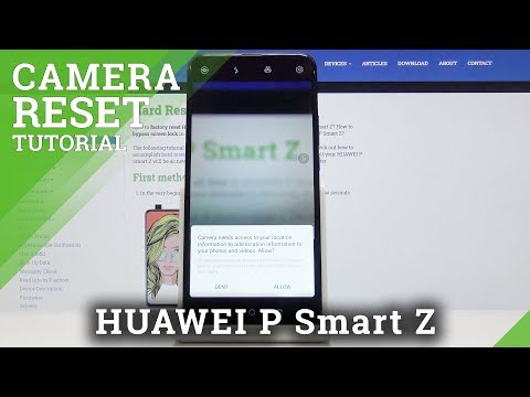 How to Reset Camera in HUAWEI P Smart Z – Reset Camera Settings