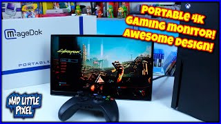 Awesomely Designed 4K Portable Gaming Monitor From MageDok! But Is It Fake HDR?