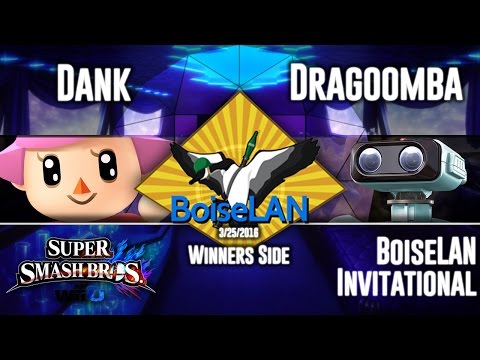 BoiseLAN Invitational: Dank (Villager) Vs. Dragoomba (R.O.B.) - SSB4 Singles Winners