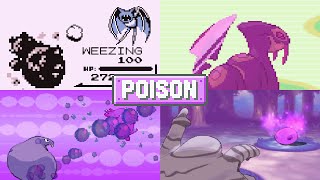 Evolution of Pokémon Moves (Poison Type)