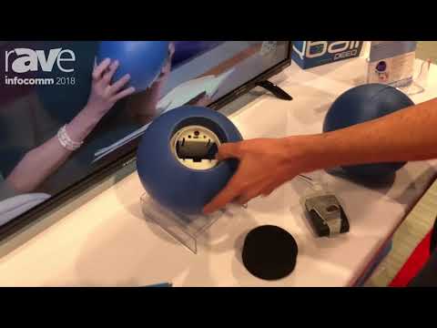 InfoComm 2018: Qball's Qball Elite Throwable Microphone Ball Works With Pro Microphones
