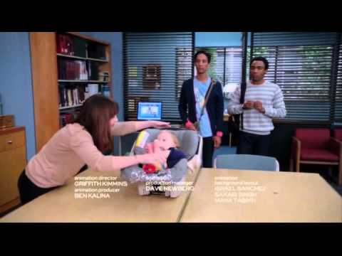 Community S03E20 Closing Tag - Baby Abed - Cool Cool Cool - 1b