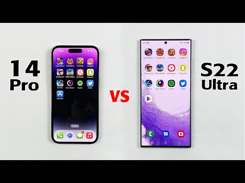 iPhone 14 Pro vs Samsung Galaxy S22 Ultra - SPEED TEST | A16 Bionic vs Snapdragon 8 Gen 1 - One Ui 5