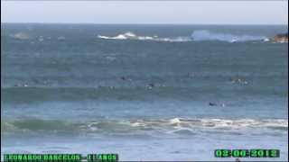 preview picture of video 'LEONARDO BARCELOS SURF PRAIA DA VILA 02-06-2012'