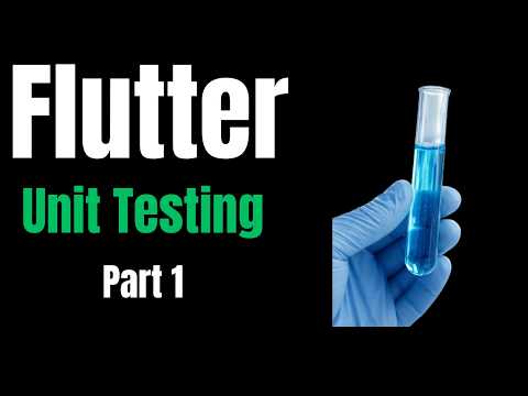flutter unit tests for absolute beginners