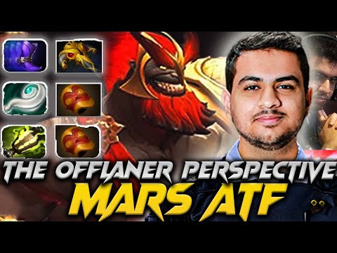 ATF Mars The offlane - Dota 2 Pro Gameplay New Patch 7.36C