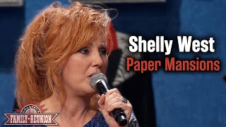 Shelly West sings "Paper Mansions"