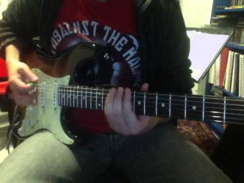 DeViaTo playing classic Van Halen Panama guitar solo