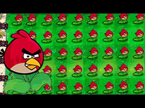 Plants vs Zombies vs Angry Birds: Team Angry Birds vs Zombies!