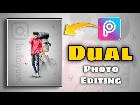 New Trending DuaL instagram Photo Editing || Picsart Photo Editing - Xyaa Edits🔥