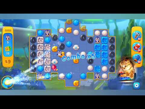 Fishdom 2022, no Boosters,   9868   level  -  прохождение без бустеров,   9868  уровень.