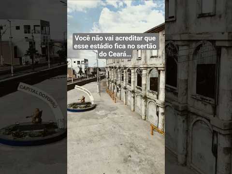 O Coliseu do Sertão 🌵⚽ | Alto Santo CE#AltoSanto #Ceará #ColiseuDoSertão #FutebolNordestino #Estádio