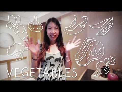 Weekly Cantonese Words with Olivia – Vegetables