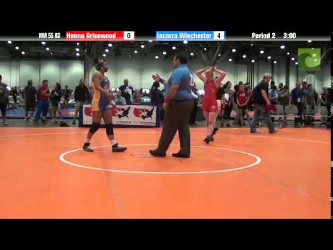 Women WM 55 KG - Hanna Grisewood vs. Jacarra Winchester