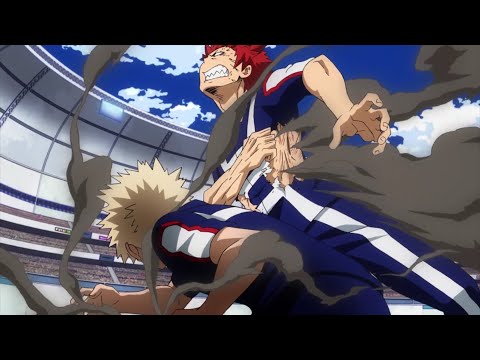 Bakugo VS. Kirishima (Dubbed)