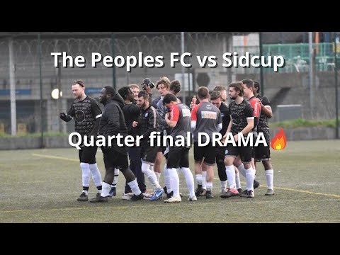 "QUARTER FINAL DAY" THE PEOPLE'S FC VS SIDCUP FC- Clinton lyndhurst memorial trophy!‼️