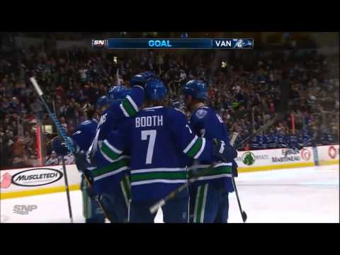 Canucks vs Avalanche - All Canuck Goals - 4/10/14 - HD
