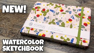 Trying a NEW Watercolor Sketchbook 🎨