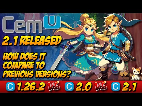 Cemu 2,1 Released: How Does It Compare to Previous Versions? 1,26 vs 2,0 vs 2,1
