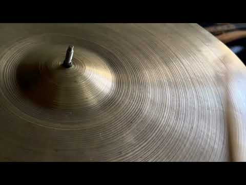 Zildjian Avedis 24” Ride 1940s - Trans Stamp image 8