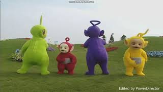 Teletubbies dancing to Silly Squirrel Dance