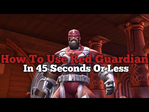 How To Use Red Guardian MCoC | Buffed Red Guardian MCoC