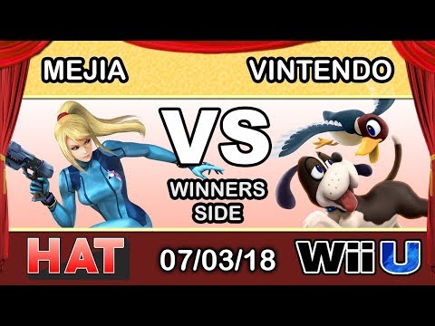 HAT 28 - Mejia (Zero Suit) Vs. BTH | Vintendo (Duck Hunt) Winners Side - Smash 4