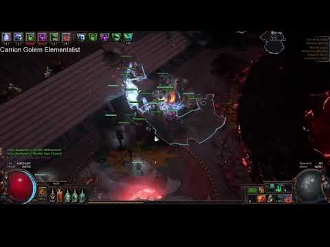 [3.11 Harvest Softcore] Sirus 8 with Carrion Golem Elementalist