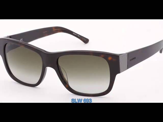 Vídeo relacionado con LOEWE VLWA17M5301FW Monturas de gafas, Deportivas, 55, Shiny Streaked Red