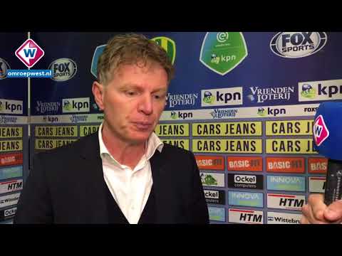 Interview Fons Groenendijk na ADO Den Haag - NAC Breda