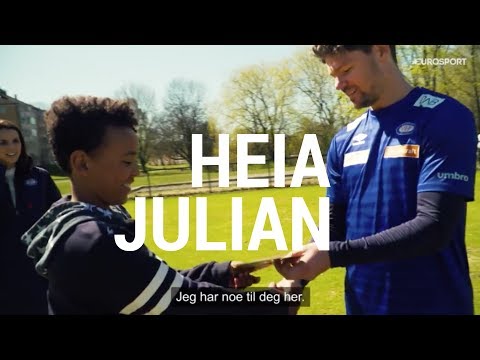 JULIAN får en overraskelse av VIF! Drømmekampen
