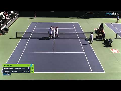 Carl Emil Overbeck/Mikey Wright (CAL) v Samir Banerjee/Nishesh Basavareddy (STAN) - 25.2.24