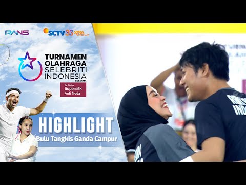 Raffi-Nagita vs Lesti-Billar | Highlights Bulu Tangkis | Turnamen Olahraga Selebriti Indonesia