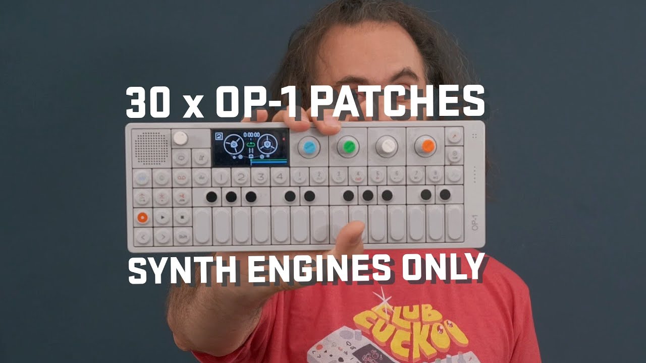 30 new OP-1 patches (in 2019)