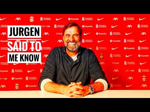 Jurgen said to me you know 🎼 song      #lfc #klopp  #jurgensong #ifeelfine